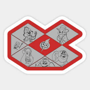 Rescue Rangers Sticker